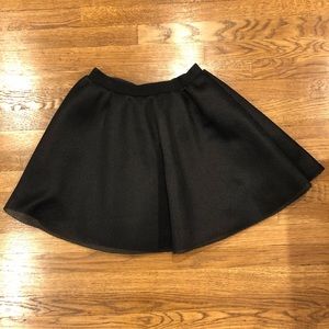 H&M Black Mesh Poofy Skirt